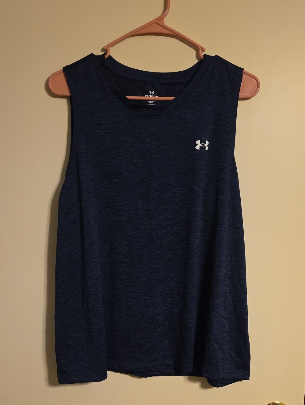 Under Armour Women's Navy Blue Sleeveless Workout Tank